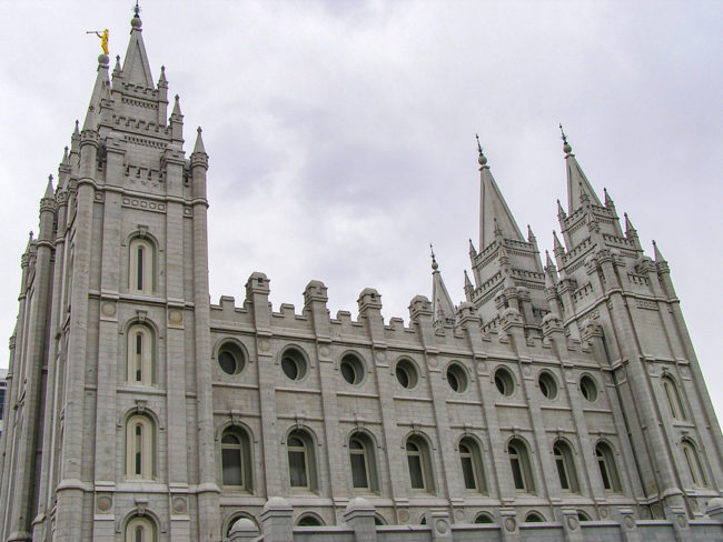 Salt Lake City - mormonský chrám