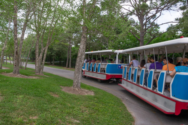 NASA JSC - výlet vláčkem (Tram Tour)